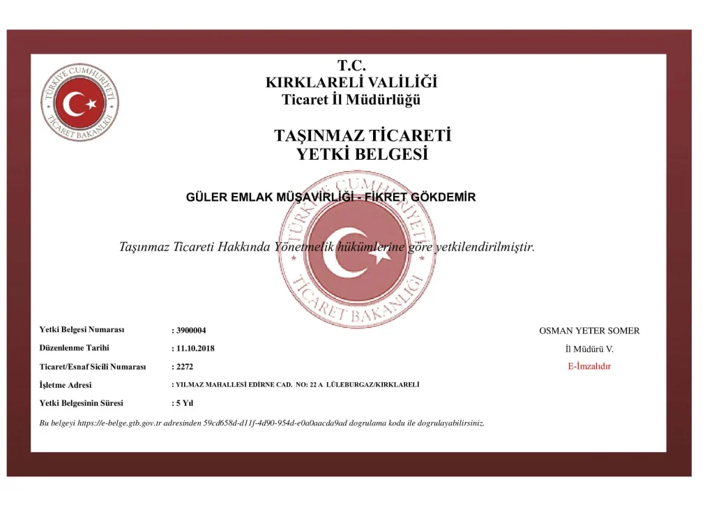 Kırklareli Lüleburgaz’da yatırım amaçlı geniş arsa – ulaşım kolaylığı ile dikkat çekici.